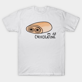 Tee shirt ici on dit chocolatine sales